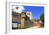 Paseo De La Princesa in Old San Juan, Puerto Rico, West Indies, Caribbean, Central America-Richard Cummins-Framed Photographic Print