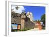 Paseo De La Princesa in Old San Juan, Puerto Rico, West Indies, Caribbean, Central America-Richard Cummins-Framed Photographic Print