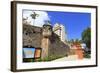 Paseo De La Princesa in Old San Juan, Puerto Rico, West Indies, Caribbean, Central America-Richard Cummins-Framed Photographic Print