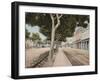 Paseo Del Prado, Havana' Steet of the Meadow-William Henry Jackson-Framed Photo