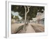 Paseo Del Prado, Havana' Steet of the Meadow-William Henry Jackson-Framed Photo