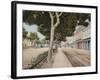 Paseo Del Prado, Havana' Steet of the Meadow-William Henry Jackson-Framed Photo