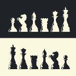 Chess Pieces Collection-pashabo-Art Print