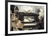 Pashupatinath Cremation Ghats Alongside the Bagmati River-Andrew Taylor-Framed Photographic Print