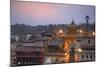 Pashupatinath Temple at Dusk, UNESCO World Heritage Site, Kathmandu, Nepal, Asia-Ian Trower-Mounted Photographic Print