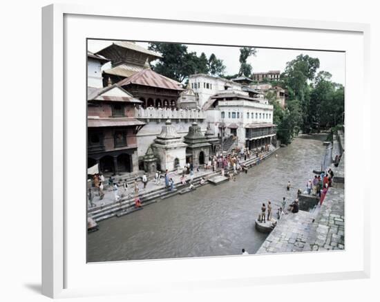 Pashupatinath Temple, Kathmandu, Nepal-Jack Jackson-Framed Photographic Print