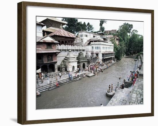 Pashupatinath Temple, Kathmandu, Nepal-Jack Jackson-Framed Photographic Print