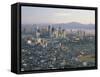 Pasig City Business Area Skyline, Manila, Philippines-Steve Vidler-Framed Stretched Canvas