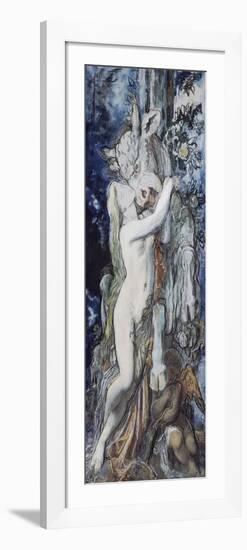 Pasiphaé-Gustave Moreau-Framed Giclee Print