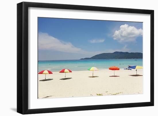 Pasir Panjang (Long Beach), Perhentian Islands, Malaysia, Southeast Asia, Asia-Jochen Schlenker-Framed Premium Photographic Print