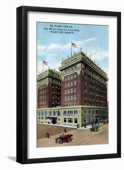 Paso Del Norte Hotel, El Paso, Texas, USA, C1916-null-Framed Premium Giclee Print