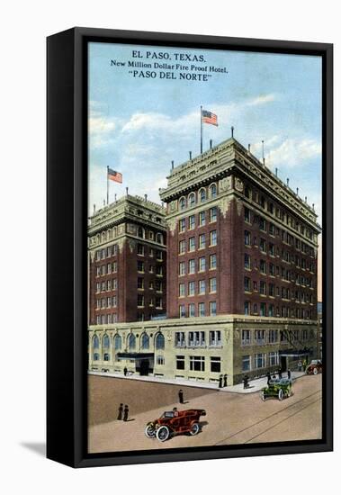 Paso Del Norte Hotel, El Paso, Texas, USA, C1916-null-Framed Stretched Canvas