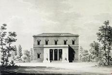 Elevation of Villa Marlia in Lucca-Pasquale Poccianti-Giclee Print