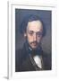 Pasquale Villari as a Young Man, 1856-Domenico Morelli-Framed Giclee Print