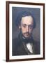 Pasquale Villari as a Young Man, 1856-Domenico Morelli-Framed Giclee Print