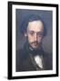 Pasquale Villari as a Young Man, 1856-Domenico Morelli-Framed Giclee Print