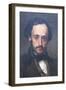 Pasquale Villari as a Young Man, 1856-Domenico Morelli-Framed Giclee Print