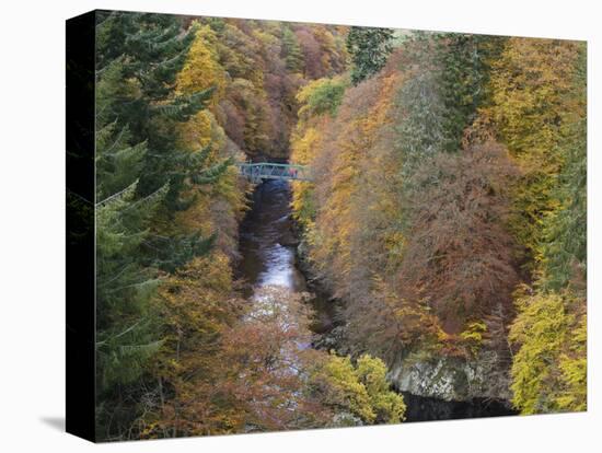 Pass of Killecrankie, Pitlochry, Perthshire, Scotland, United Kingdom, Europe-Jean Brooks-Stretched Canvas