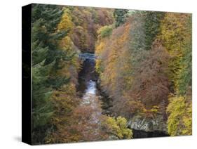 Pass of Killecrankie, Pitlochry, Perthshire, Scotland, United Kingdom, Europe-Jean Brooks-Stretched Canvas