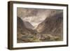 Pass of Llanberis, C.1853-Alfred William Hunt-Framed Giclee Print