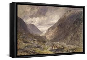 Pass of Llanberis, C.1853-Alfred William Hunt-Framed Stretched Canvas