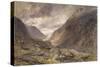 Pass of Llanberis, C.1853-Alfred William Hunt-Stretched Canvas