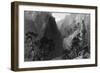 Pass of the Guill-WH Bartlett-Framed Art Print