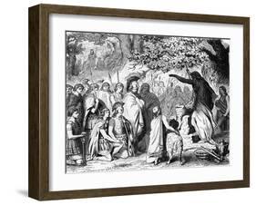 Pass of Thermopylae-H Leutemann-Framed Art Print