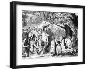 Pass of Thermopylae-H Leutemann-Framed Art Print