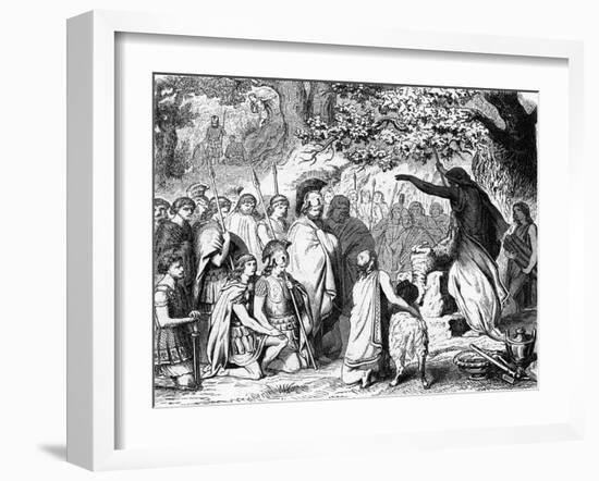 Pass of Thermopylae-H Leutemann-Framed Art Print