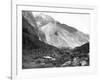 Pass of Uspallata, Andes Mountains, South America, 1893-John L Stoddard-Framed Giclee Print