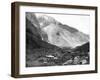 Pass of Uspallata, Andes Mountains, South America, 1893-John L Stoddard-Framed Giclee Print