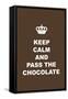 Pass the Chocolate-Tina Lavoie-Framed Stretched Canvas