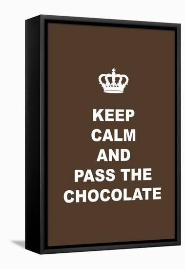 Pass the Chocolate-Tina Lavoie-Framed Stretched Canvas