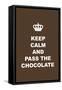 Pass the Chocolate-Tina Lavoie-Framed Stretched Canvas