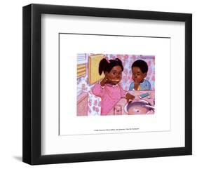 Pass the Toothpaste-Simmons-Framed Art Print