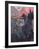 Passage, c.1962-Jasper Johns-Framed Art Print