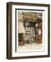 Passage de l'Opéra: Boulevard des Italiens-Adolphe Martial-Potémont-Framed Giclee Print