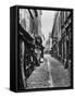 Passage De La Petite Boucherie (From Rue Gozlin)-Charles Marville-Framed Stretched Canvas