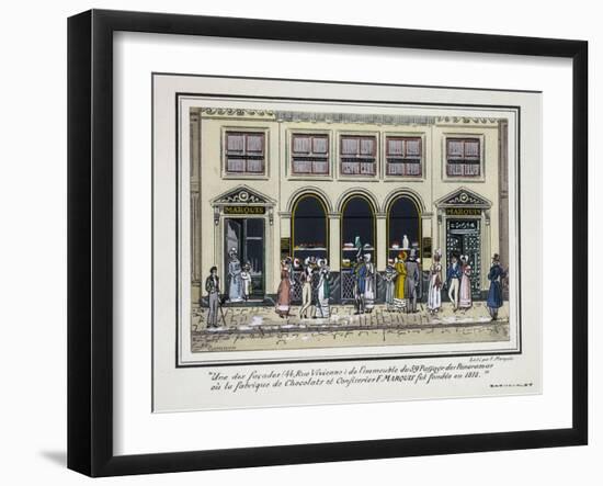 Passage Des Panoramas-Grignon-Framed Giclee Print