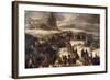 Passage du Grand Saint-Bernard par l'armée française le 20 mai 1800-Charles Thevenin-Framed Giclee Print