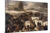 Passage du Grand Saint-Bernard par l'armée française le 20 mai 1800-Charles Thevenin-Mounted Giclee Print