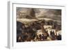 Passage du Grand Saint-Bernard par l'armée française le 20 mai 1800-Charles Thevenin-Framed Giclee Print