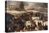 Passage du Grand Saint-Bernard par l'armée française le 20 mai 1800-Charles Thevenin-Stretched Canvas