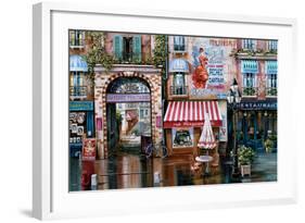 Passage Fontaine-Mark St^ John-Framed Art Print