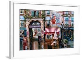 Passage Fontaine-Mark St^ John-Framed Art Print