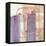 Passage I Blush Purple-Mike Schick-Framed Stretched Canvas