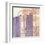 Passage I Blush Purple-Mike Schick-Framed Art Print