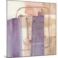 Passage I Blush Purple-Mike Schick-Mounted Art Print