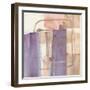 Passage I Blush Purple-Mike Schick-Framed Art Print